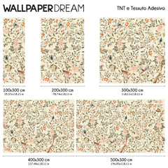Chinoiserie Ochre Wall mural