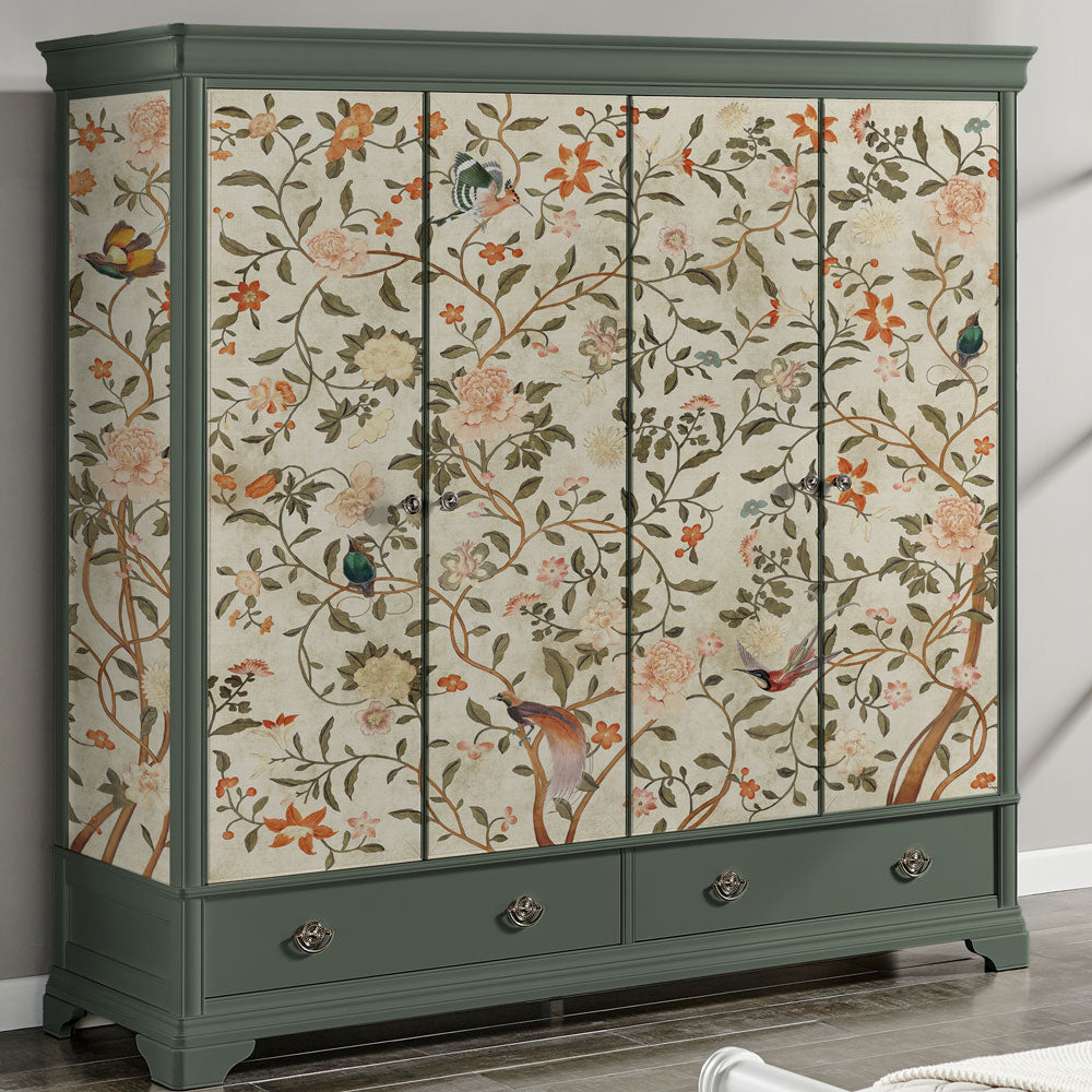 Carta da parati Chinoiserie - mobili