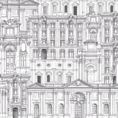 Carta da parati Città antica