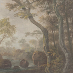 Carta da parati Foresta Vintage
