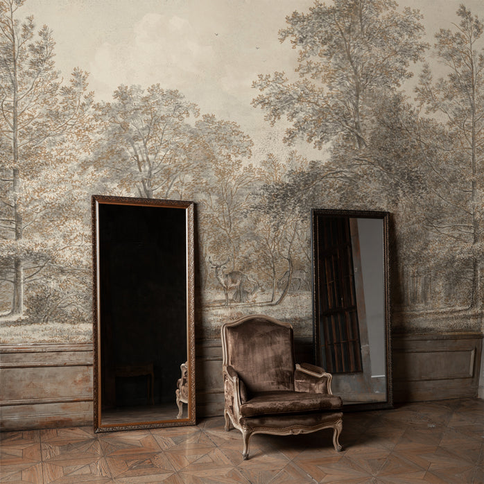 Carta da parati Into the Forest - soggiorno