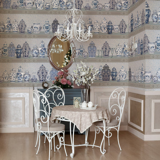Carta da parati Voglia di Tè - sala da pranzo