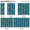 Floral Pop Wall Mural
