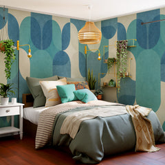 Carta da parati Anni 70 - camera da letto