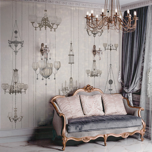 Carta da parati Luci fatate - soggiorno