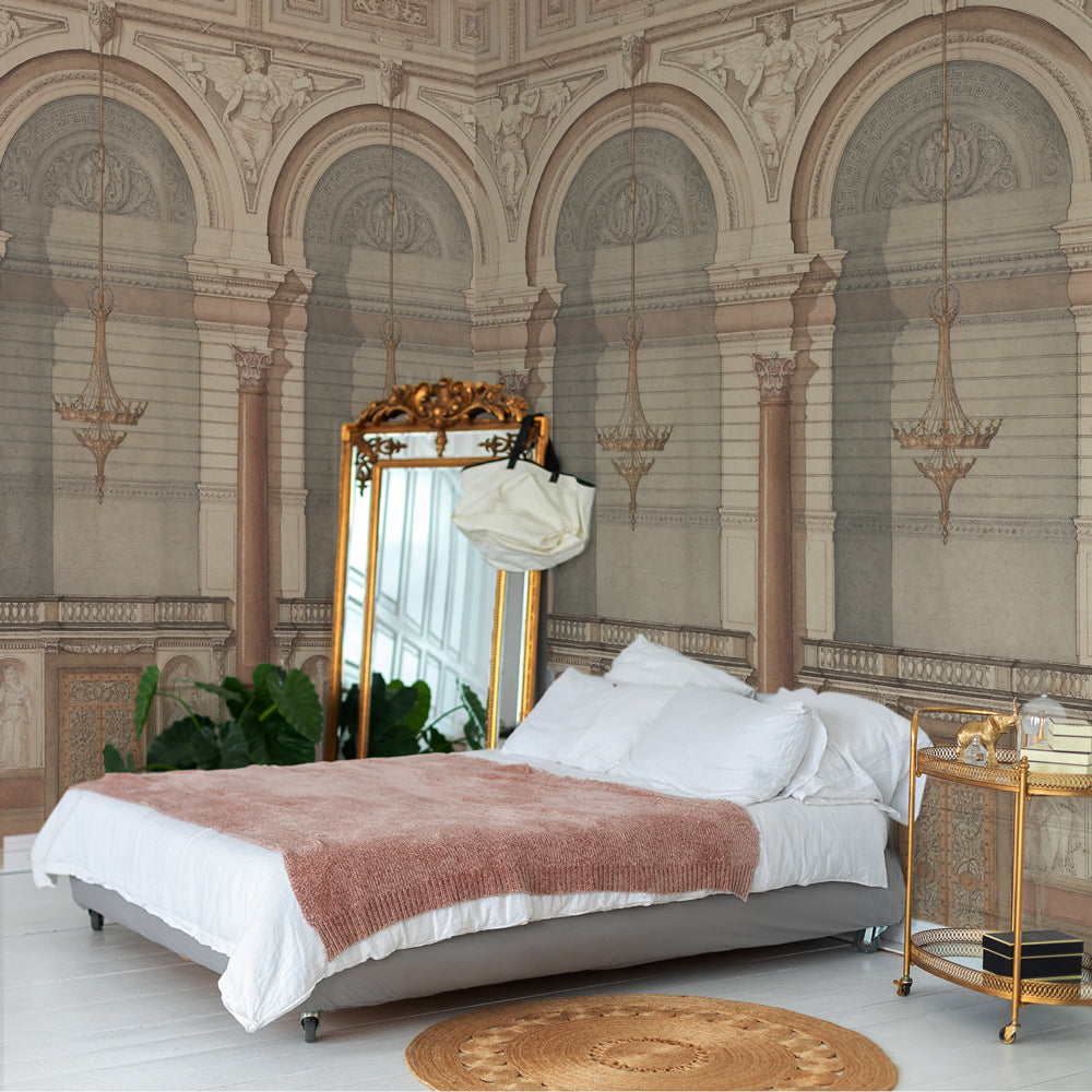 Carta da parati Porticato antico - camera da letto