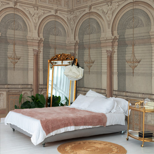 Carta da parati Porticato antico - camera da letto