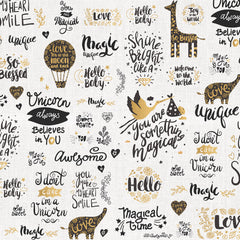 Carta da parati Aforismi Bambini