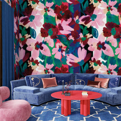 Carta da parati Prato fiorito - soggiorno