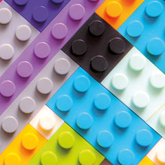 Carta da parati Colorful Brick