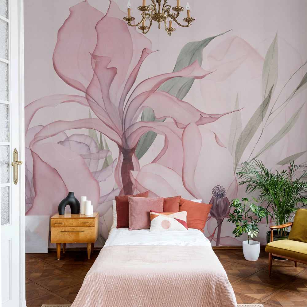 Carta da parati Rafflesia - camera da letto