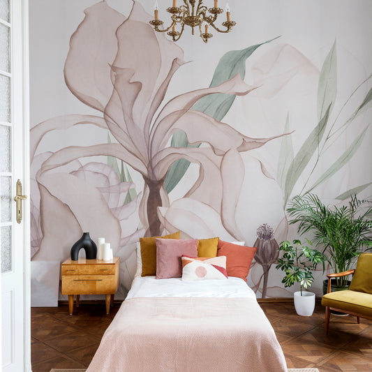 Carta da parati Rafflesia - camera da letto