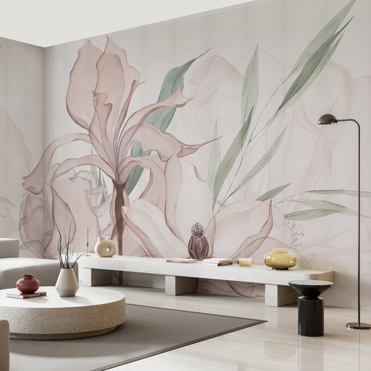 Carta da parati Rafflesia - soggiorno