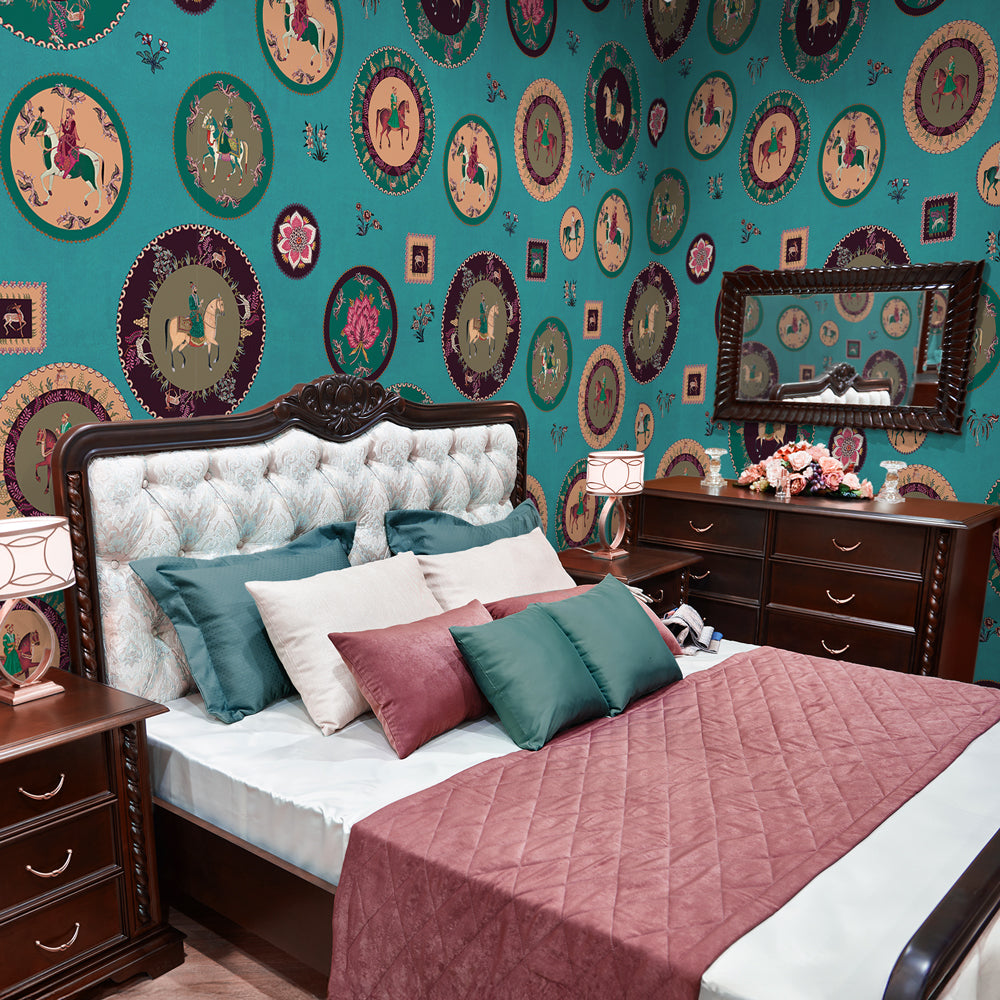 Carta da parati Piatti artistici - camera da letto