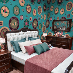 Carta da parati Piatti artistici - camera da letto