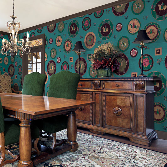 Carta da parati Piatti artistici - sala da pranzo