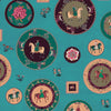 Artistic Plates Wall Mural