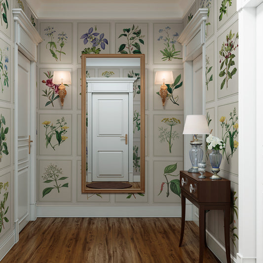 Carta da parati Tavole botaniche - corridoio