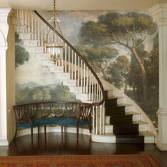 Carta da parati Foresta dei pini - scale