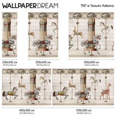 Carta da parati Carosello magico