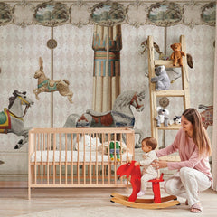 Carta da parati Carosello magico