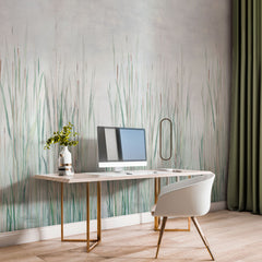 Carta da parati Fili d'erba - ufficio