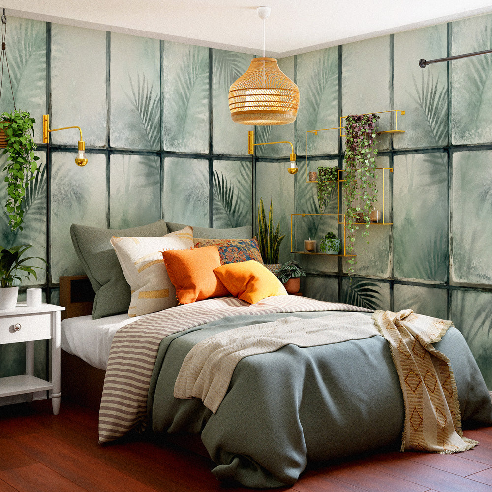 Carta da parati Serra Esotica - camera da letto