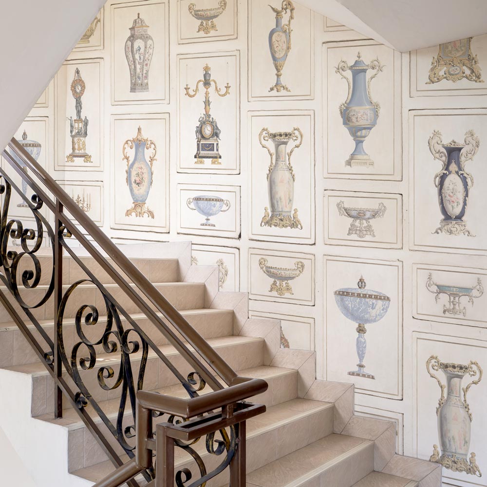 Carta da parati L'antico vasaio - scale