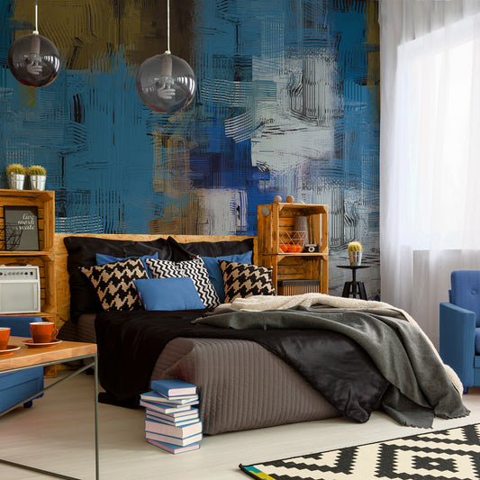 Carta da parati Flux - camera da letto