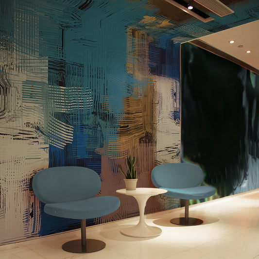 Carta da parati Flux - soggiorno, esercizi commerciali
