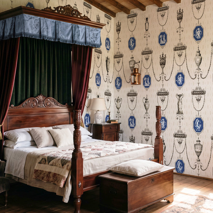Carta da parati Anfore antiche - camera da letto