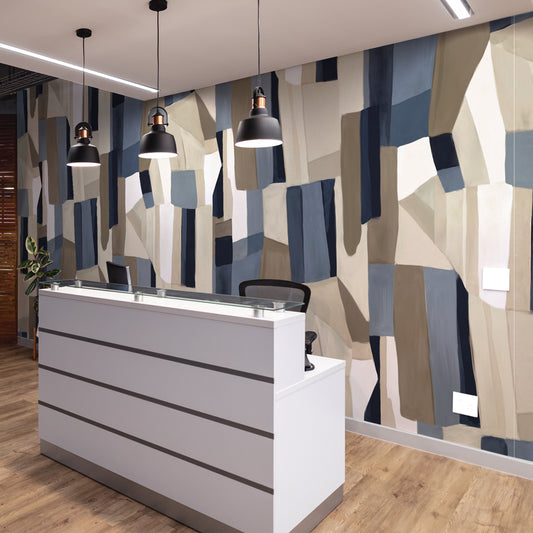 Carta da parati Pittura moderna - ufficio