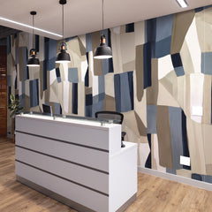 Carta da parati Pittura moderna - ufficio