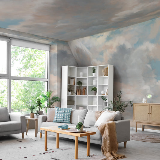 Carta da parati Cielo nuvoloso  soffito, soggiorno
