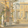 Wallpaper porch over garden