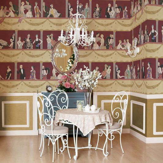Carta da parati Gran Première - sala da pranzo