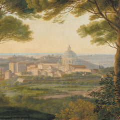 Carta da parati Veduta su Roma