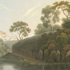 Carta da parati Vista sul lago