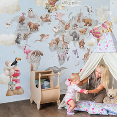 Carta da parati Mondo degli animali