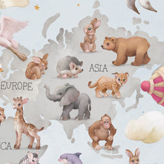 Carta da parati Mondo degli animali