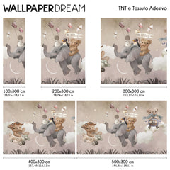 Carta da parati Leggeri come piume