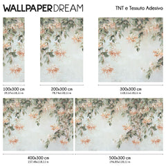 Carta da parati Cascata di Fiori