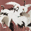  Sunrise Crane Wall mural