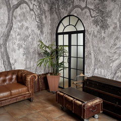 Carta da parati Sinfonia silvestre - soggiorno, corridoio, ufficio