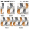 Crescents Wallmural