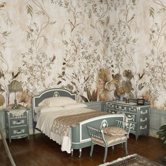 Carta da parati Chinoiserie Vintage - camera da letto