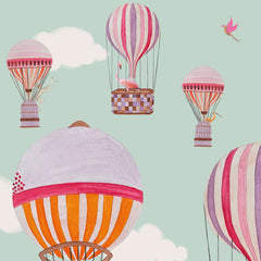 Carta da parati Mongolfiere in parata
