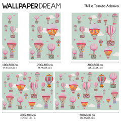 Carta da parati Mongolfiere in parata