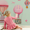 Hot Air Balloons in Parade Wallmural