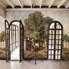 Carta da parati Giardino italiano - corridoio